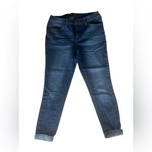 1822 Size 6 Skinny Jeans / Dark Blue Denim